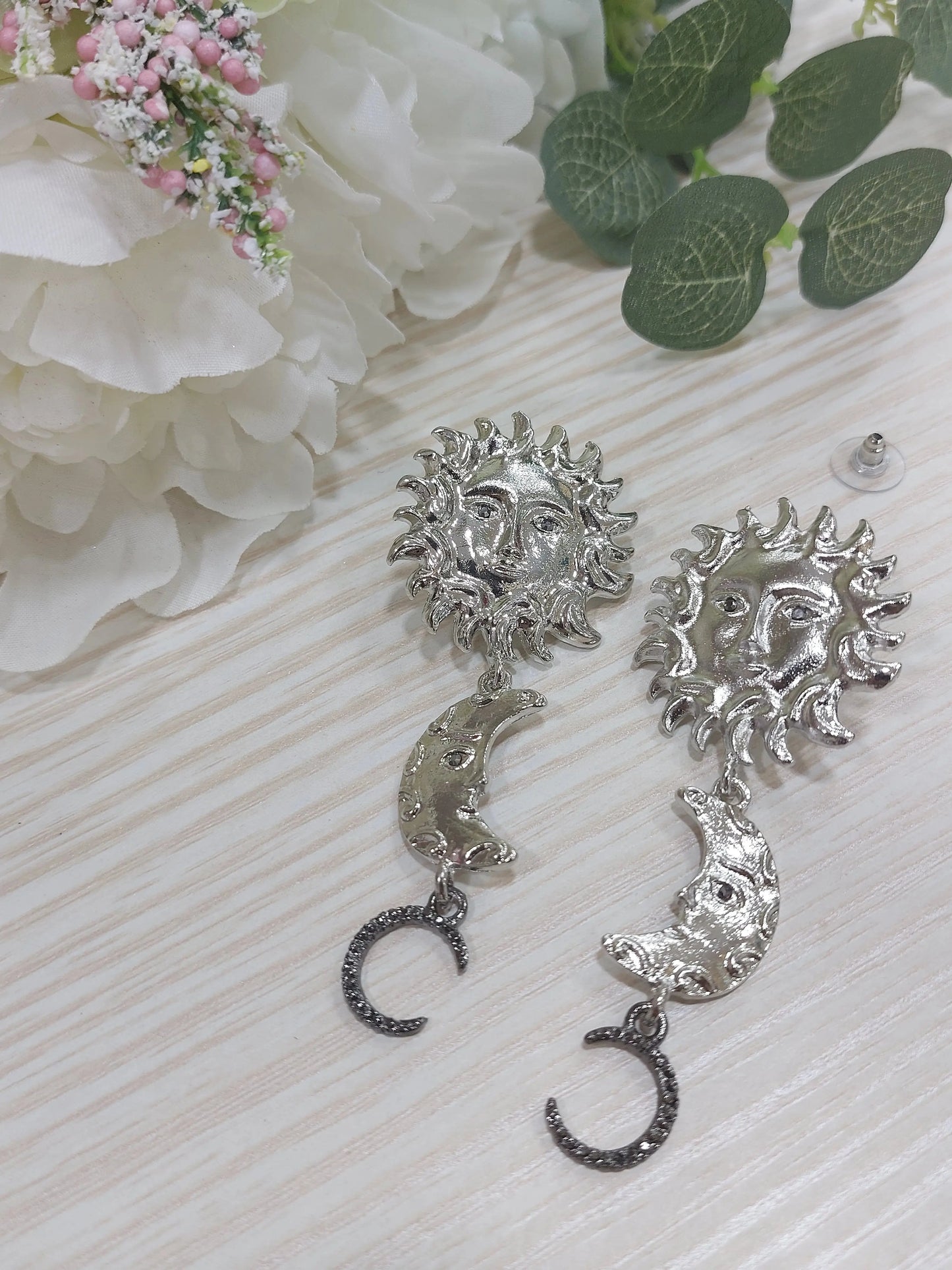 Orecchini Sole Luna Splendi