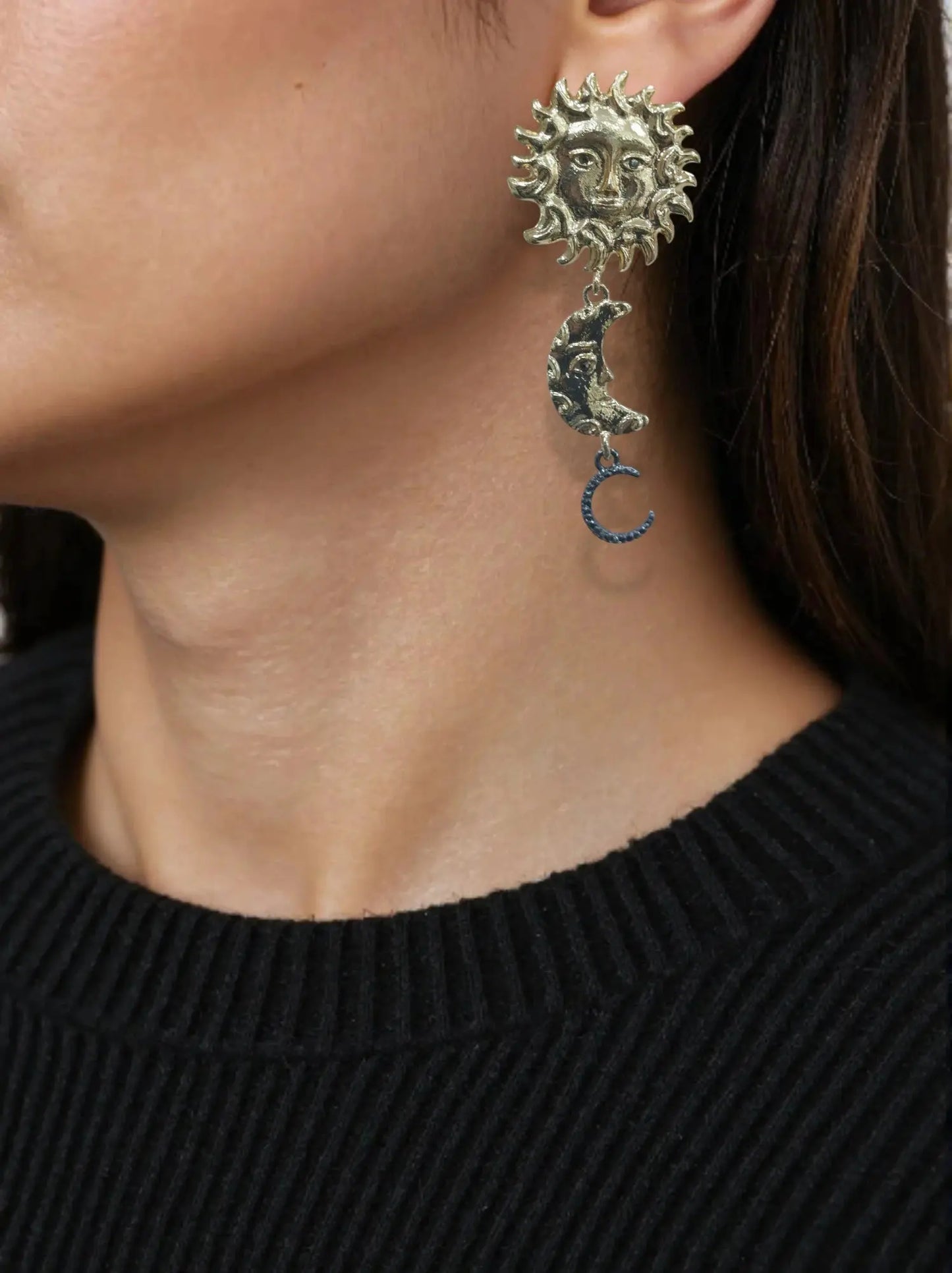 Orecchini Sole Luna Splendi