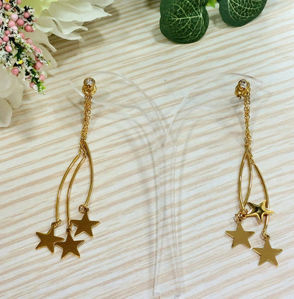 Orecchini Stelline Pendenti Splendi