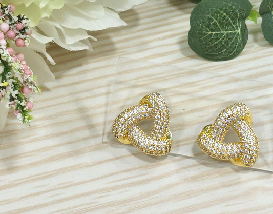 Orecchini Intreccio D’Amore Gold