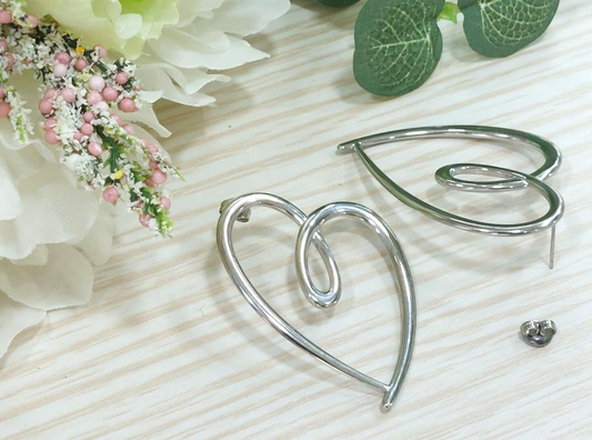 Orecchini Cuore Stiloso