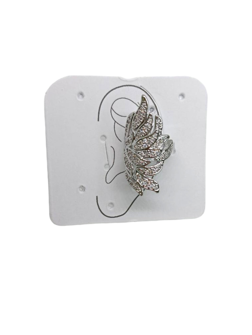 Ear Cuff Piuma Silver