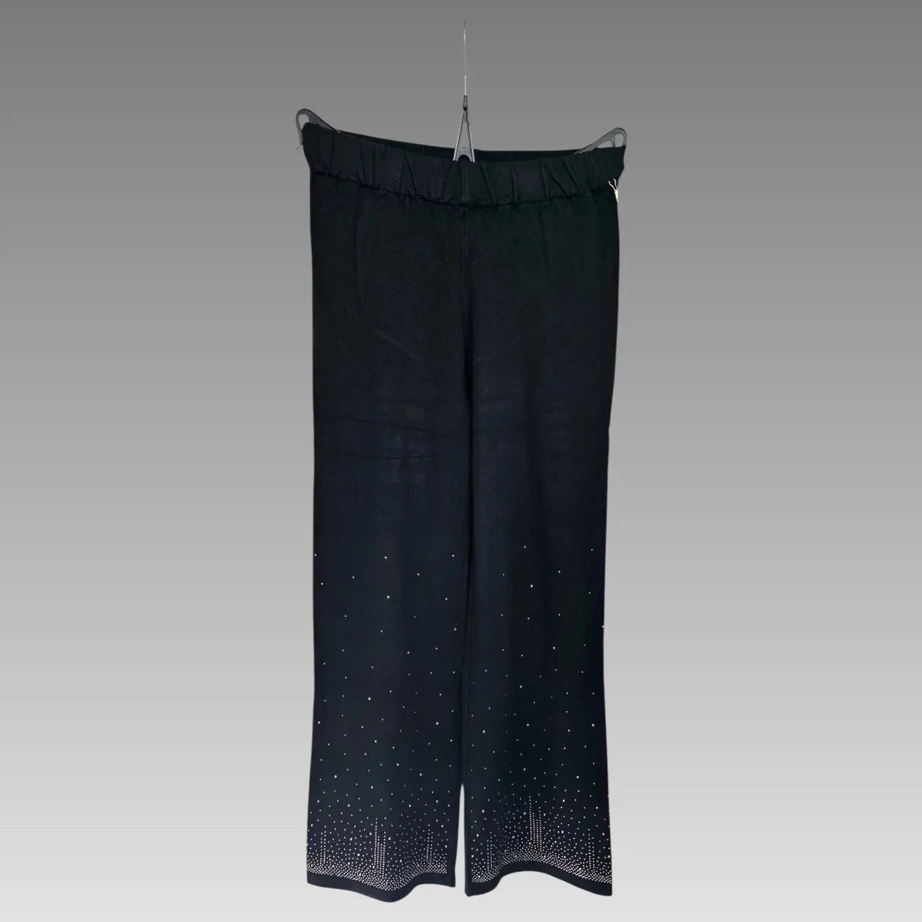 Pantalone Palazzo Con Strass Splendi