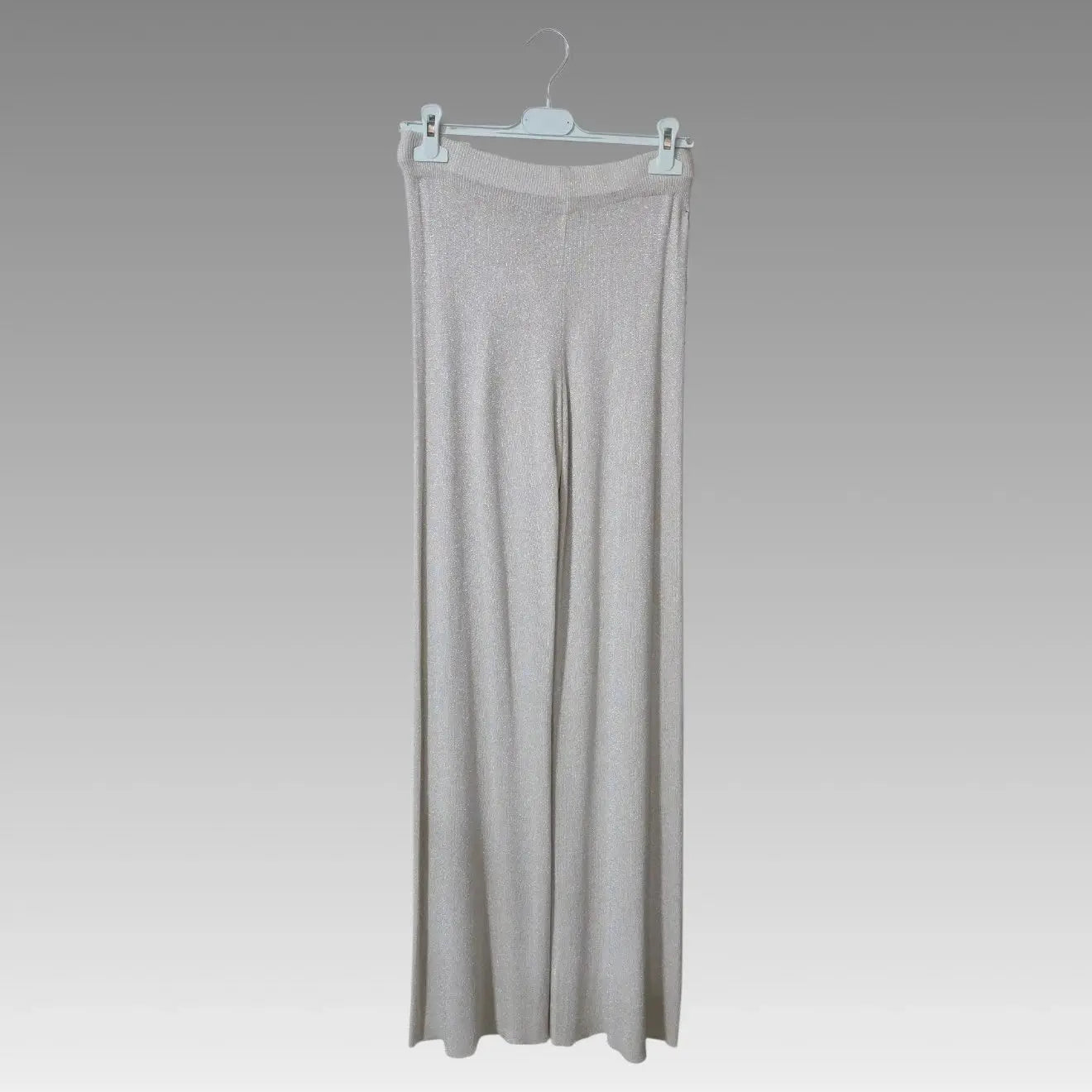 Pantalones palazzo de lúrex