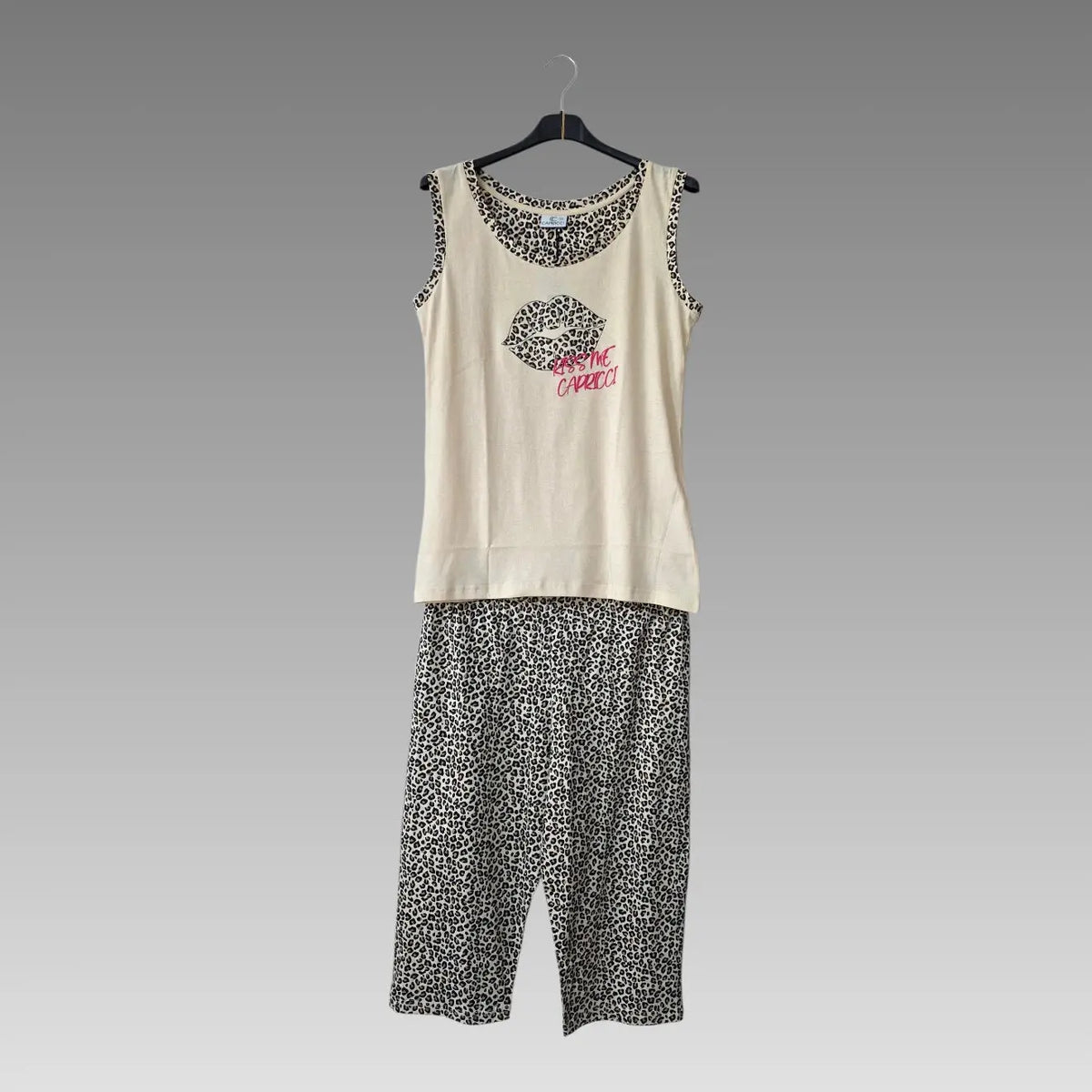 Pijama de verano animal print