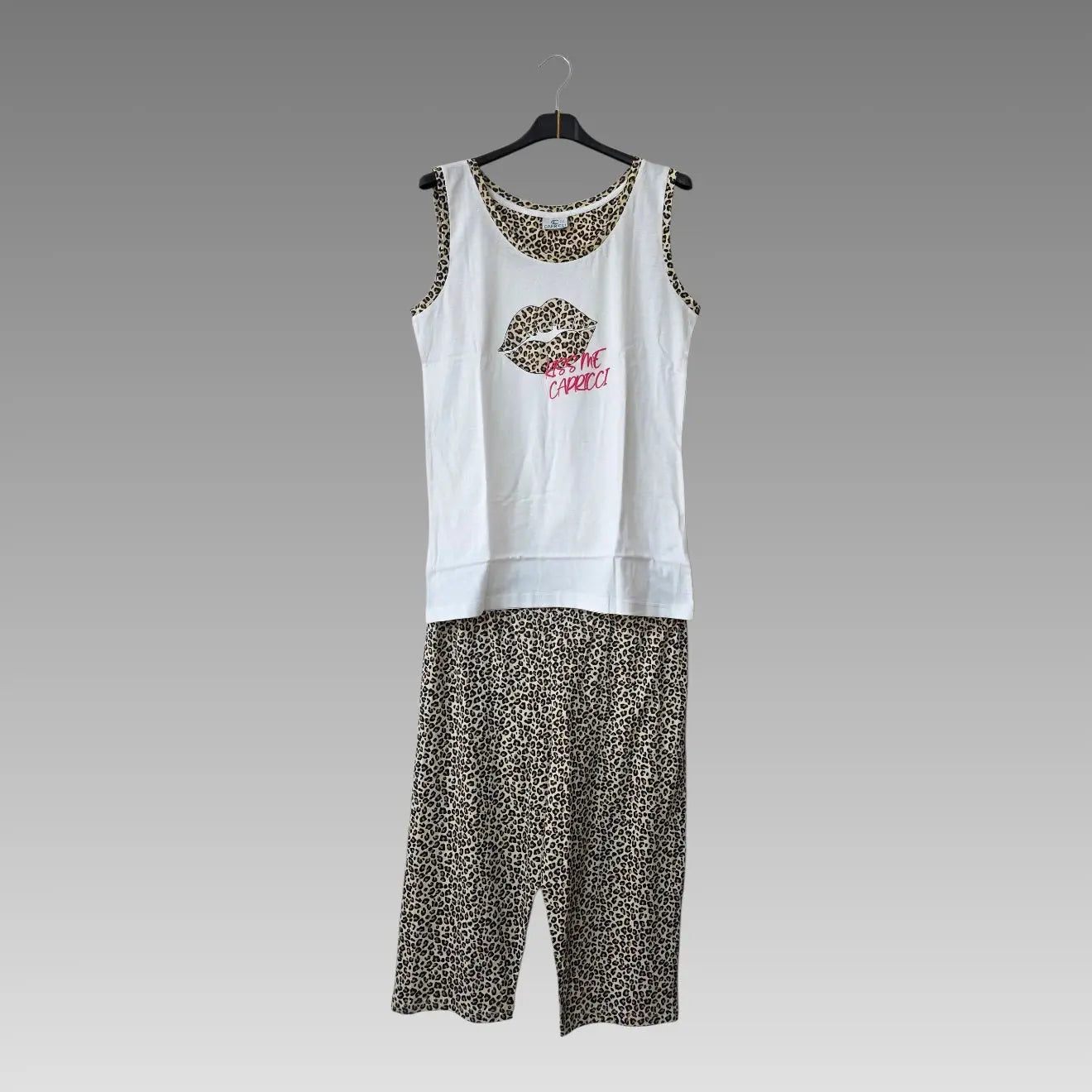 Pijama de verano animal print