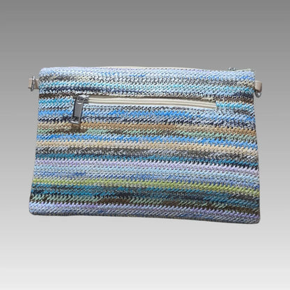 Pochette Rafia Effetto Melange
