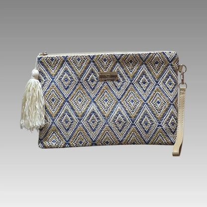 Pochette Summer con Intreccio Geometrico Baci&Abbracci