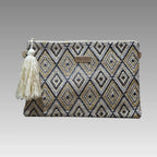 Clutch Summer con trenzado geométrico Baci&Abbracci