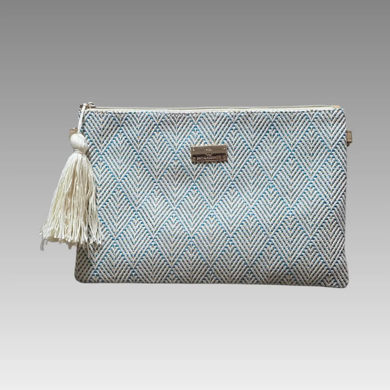 Clutch Summer con trenzado geométrico Baci&Abbracci