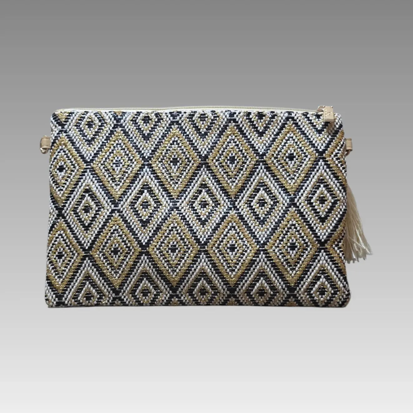 Pochette Summer con Intreccio Geometrico Baci&Abbracci