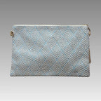 Clutch Summer con trenzado geométrico Baci&Abbracci
