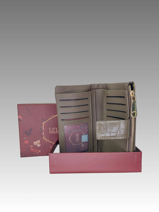Portefeuille format enveloppe Coveri Collection