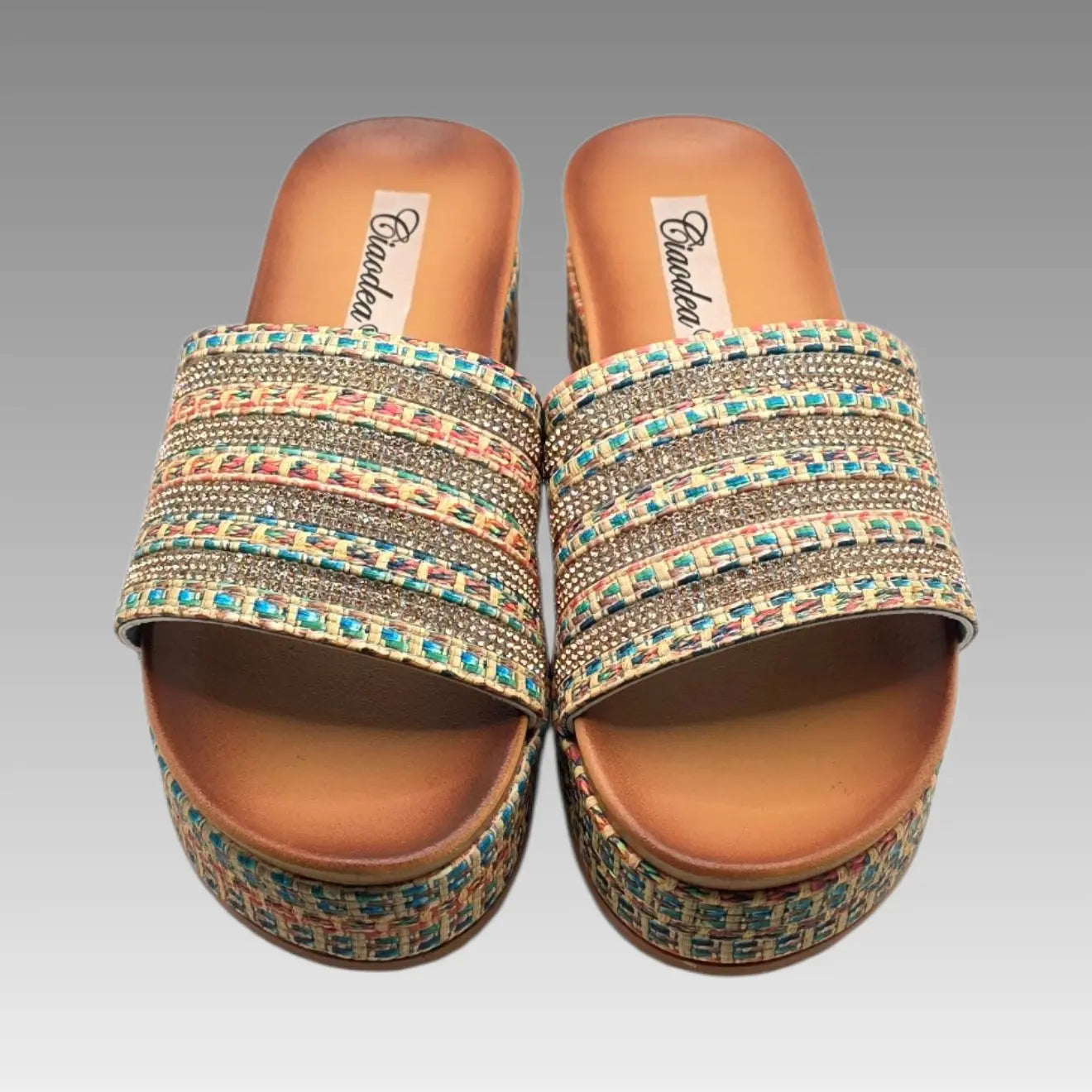 Sandalo Boho Turchese