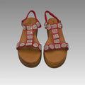 Sandalia Comfort joya roja