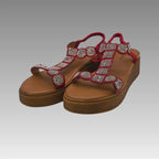 Sandalia Comfort joya roja