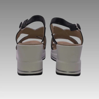 Sandalo Comfort con Zeppa Alta