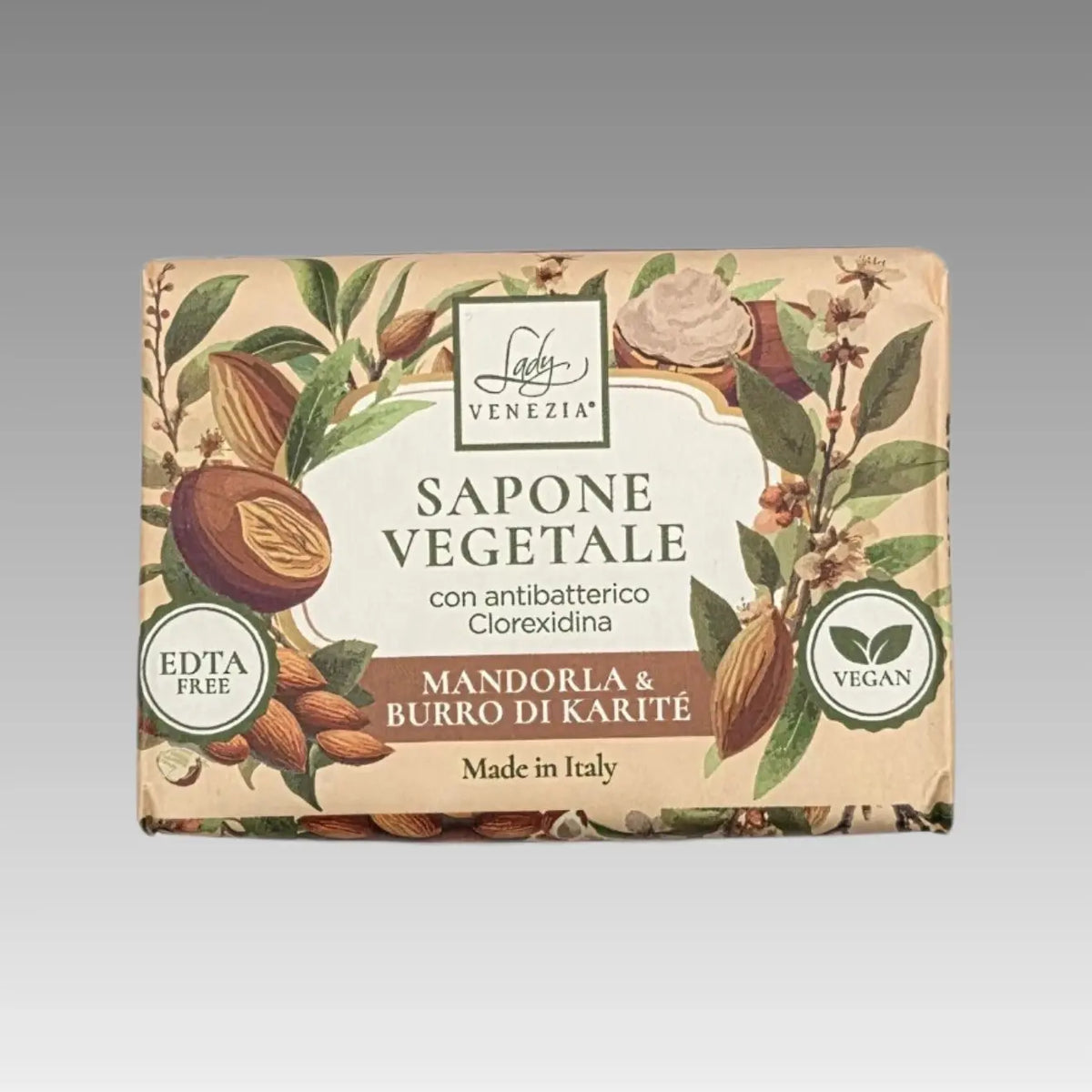 Pastilla de jabón vegetal perfumada (100 g)