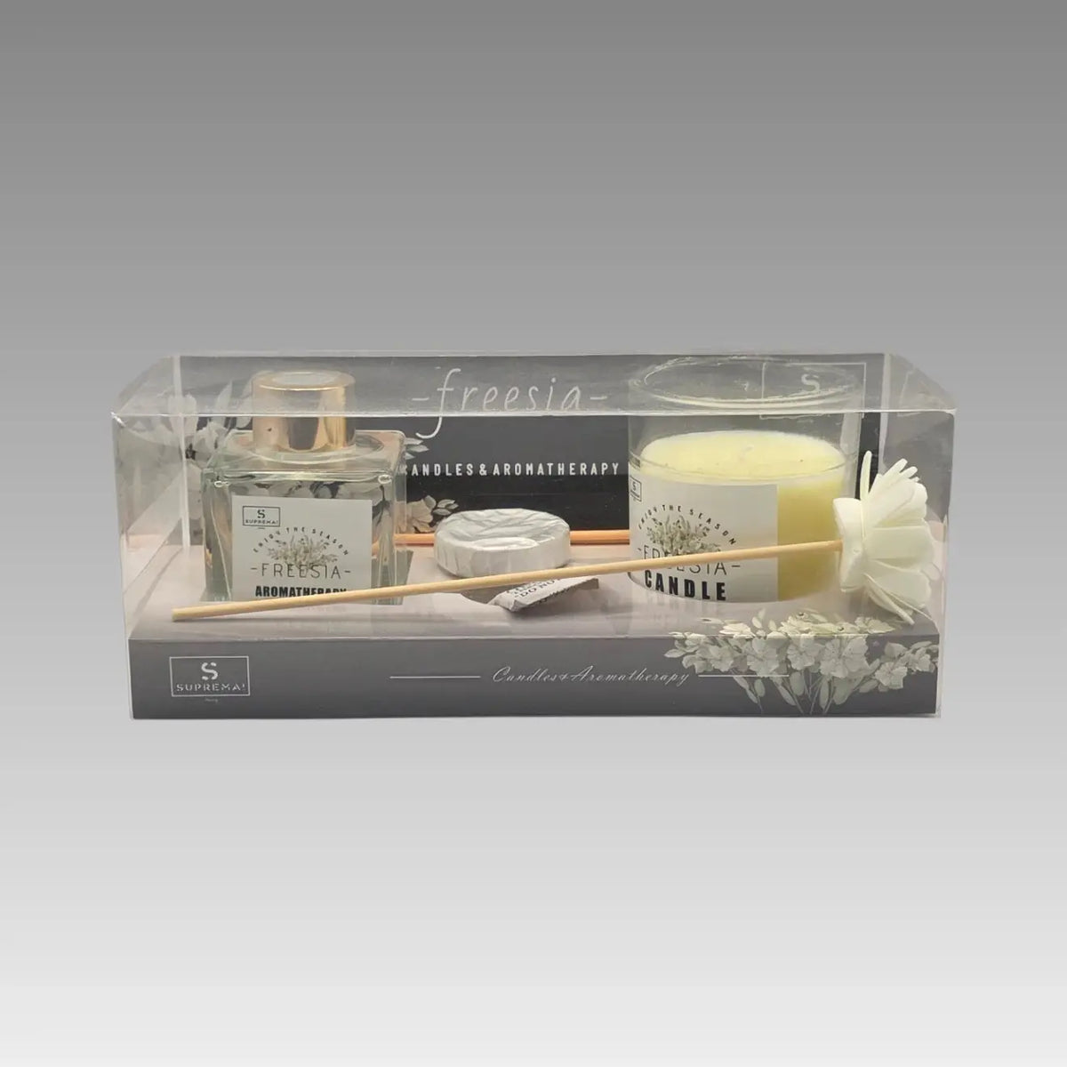 Set de velas y aromaterapia
