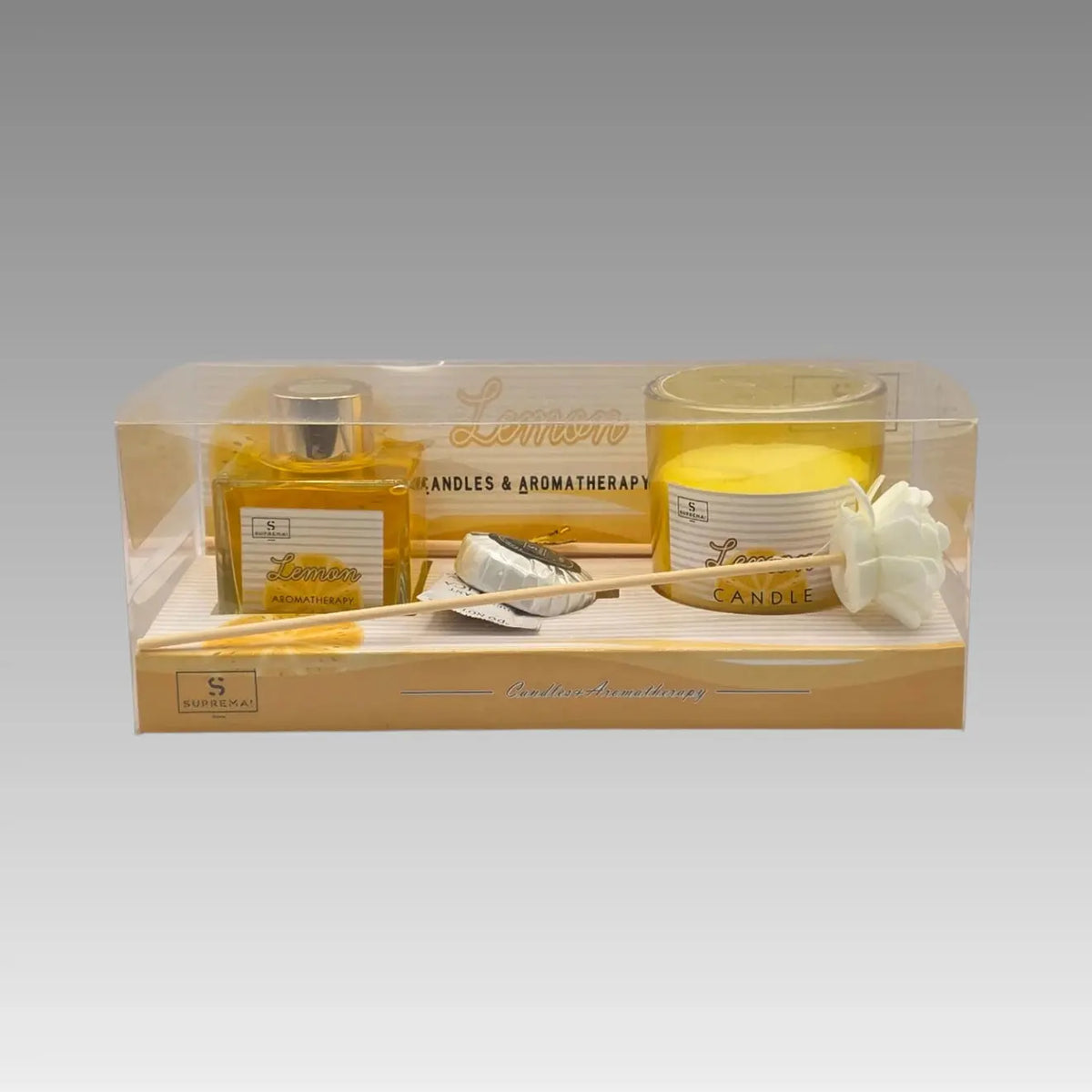 Set de velas y aromaterapia