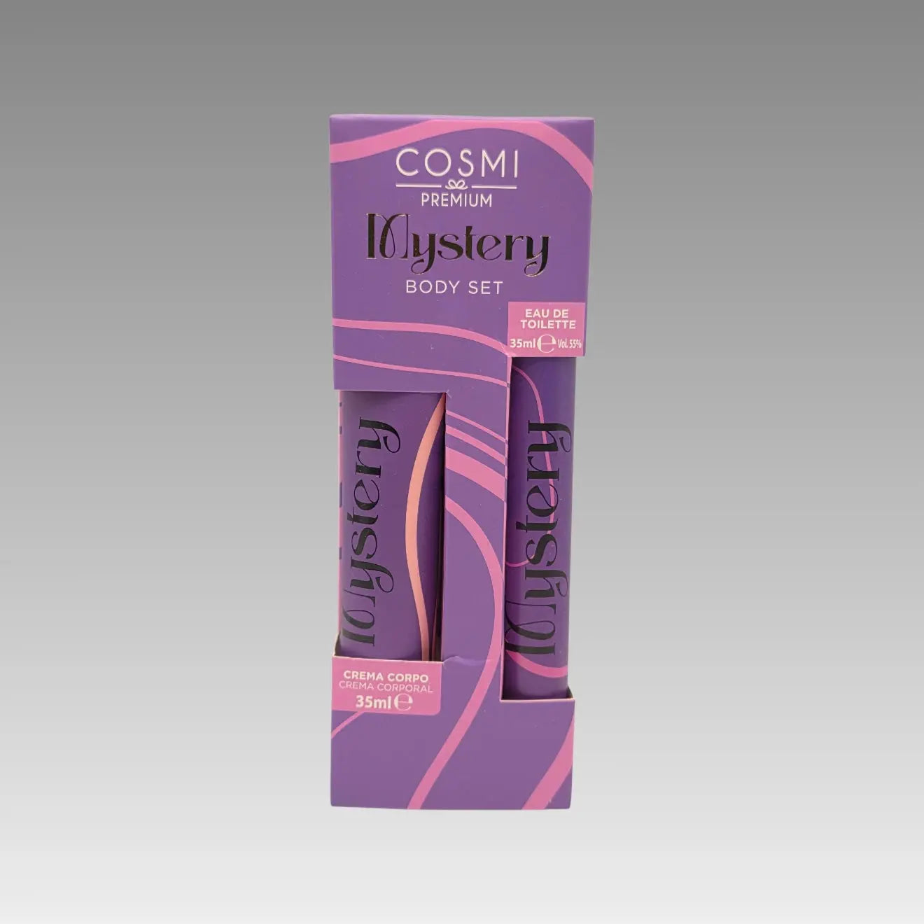 Set de crema corporal y EDT