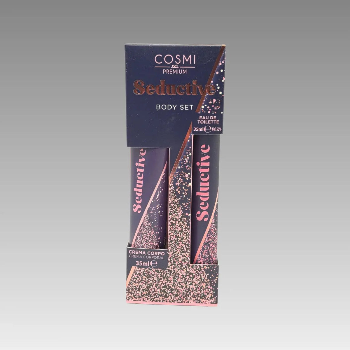 Set de crema corporal y EDT