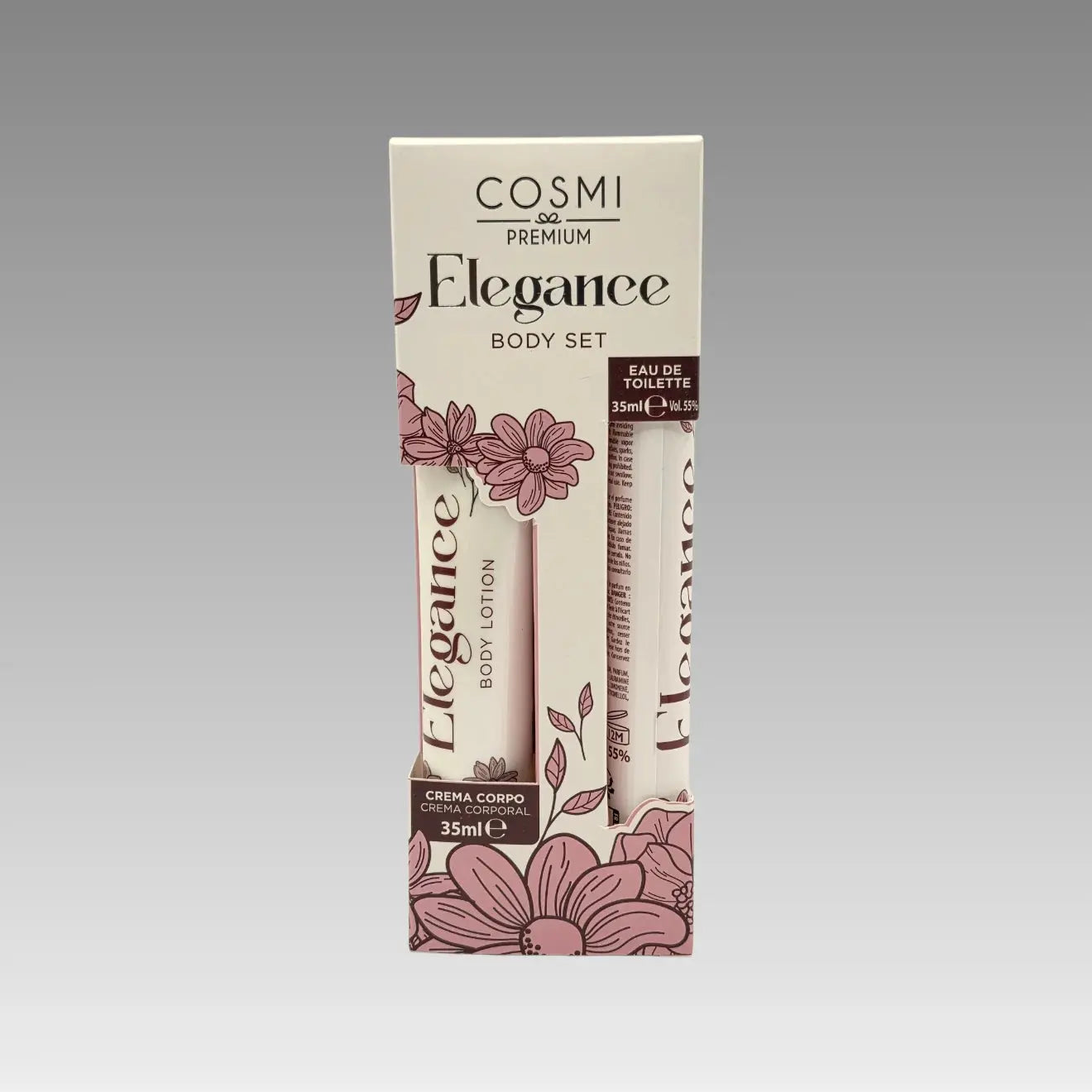 Set de crema corporal y EDT