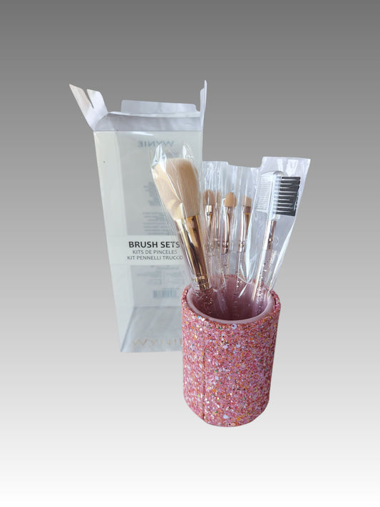 Set Pennelli Con Contenitore Effetto Glitter Splendi