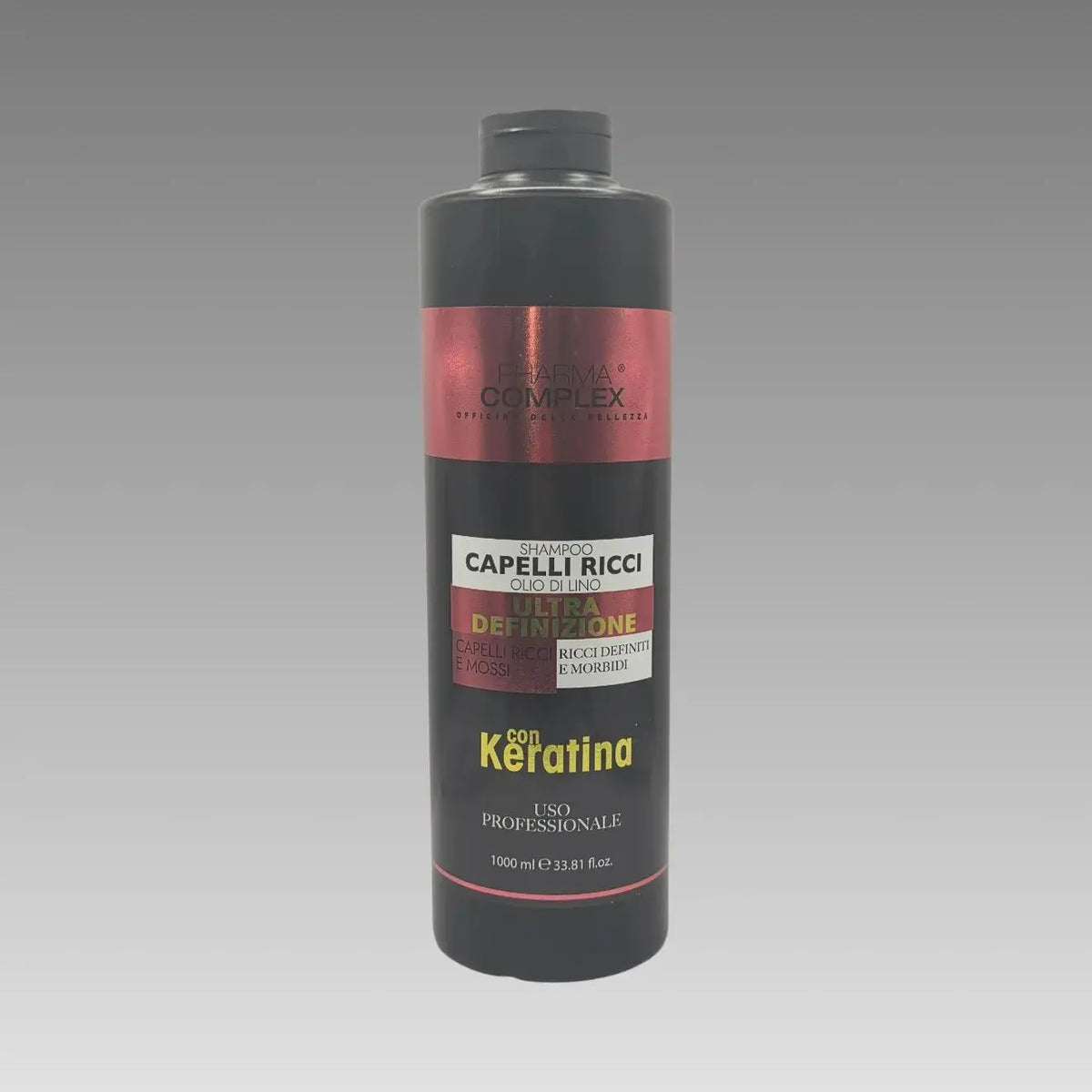 Shampoo Capelli Ricci all'Olio di Lino (1000 ml)