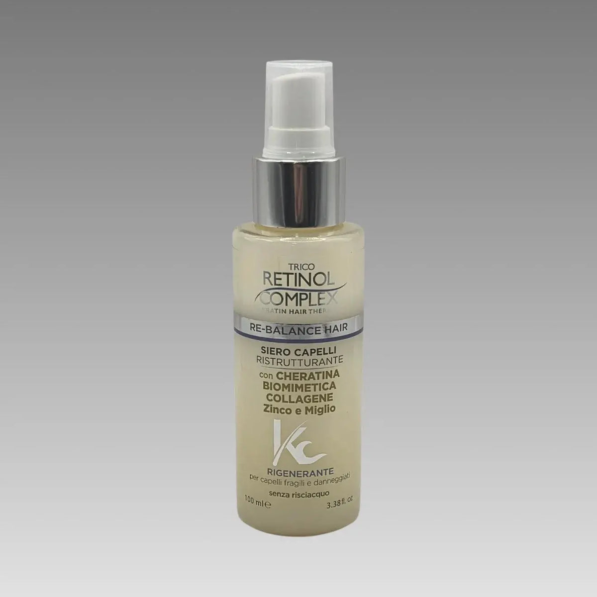 Sérum capilar con queratina biomimética (100 ml)