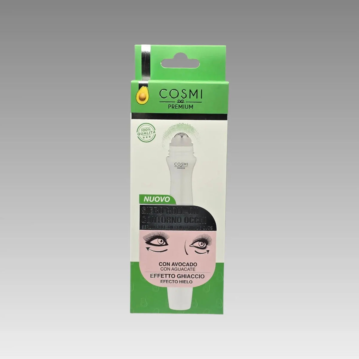 Sérum en roll-on para el contorno de ojos con efecto hielo