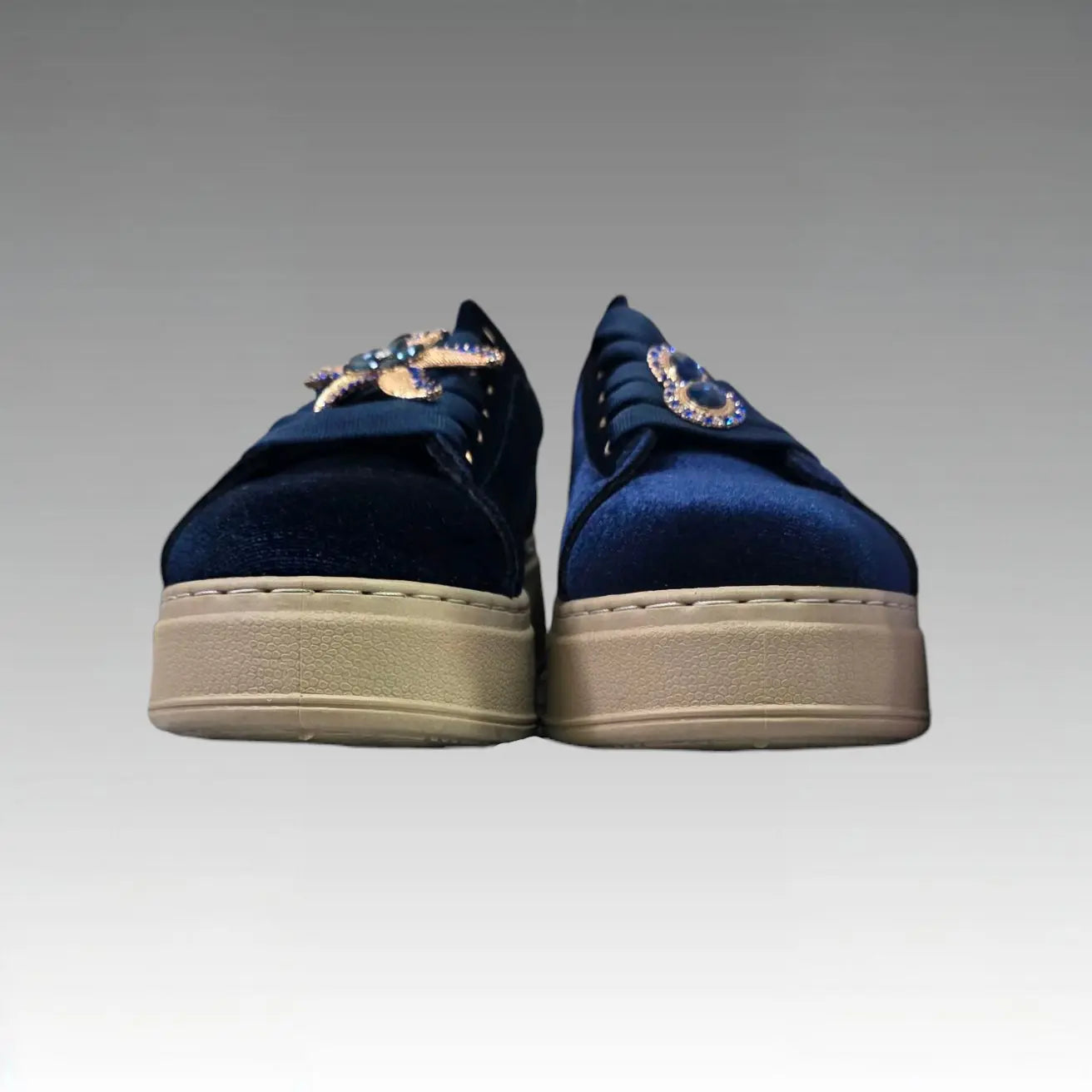 Sneaker Platform Con Charm Gioiello Splendi