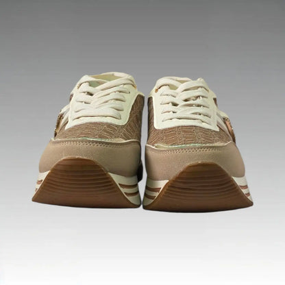 Sneaker Platform Con Tessuto Lavorato Splendi