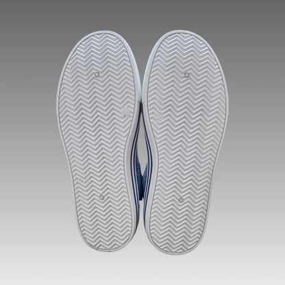 Sneakers Alte Platform Denim E Strass Splendi