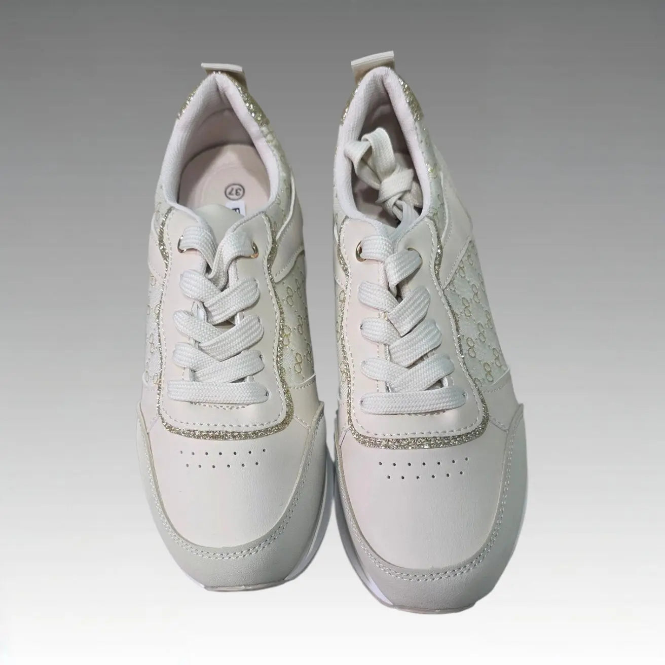 Sneakers Platform Beige Splendi