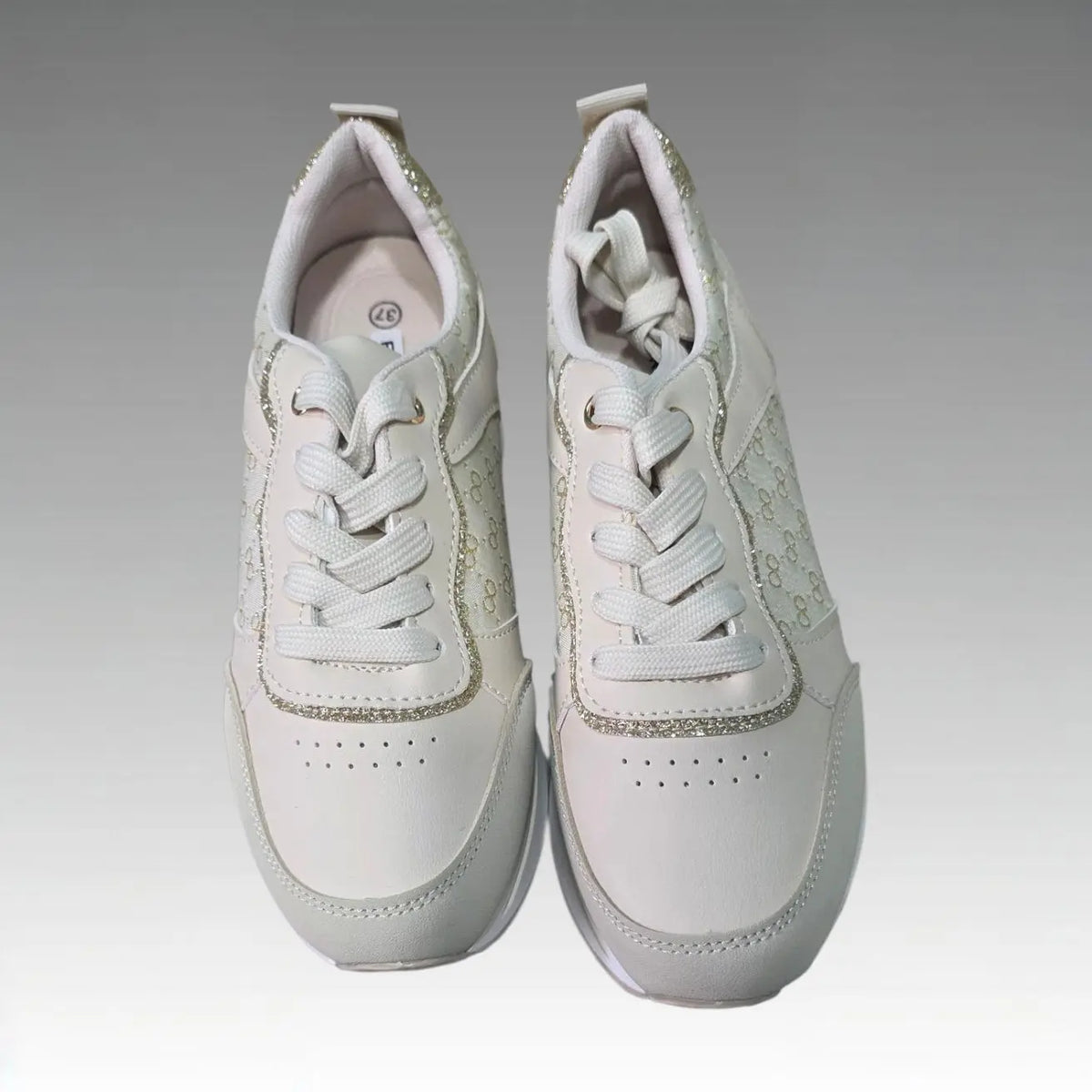 Sneakers Platform Beige Splendi