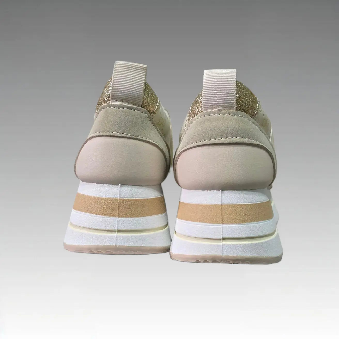 Sneakers Platform Beige Splendi