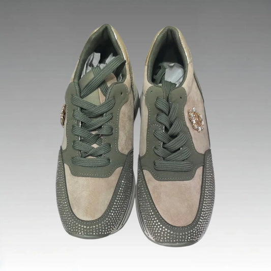 Sneakers Platform Bicolore Splendi