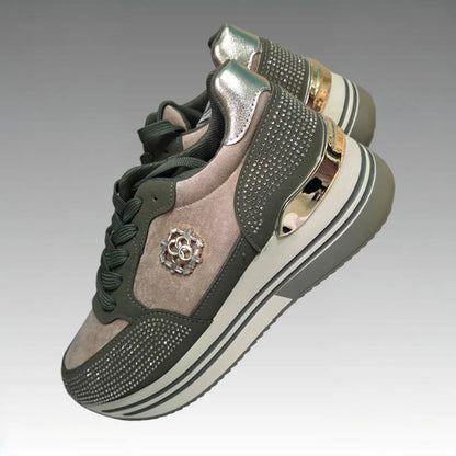 Sneakers Platform Bicolore Splendi