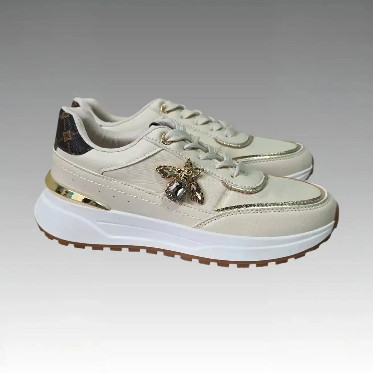 Sneakers Platform Con Charm Ape Splendi
