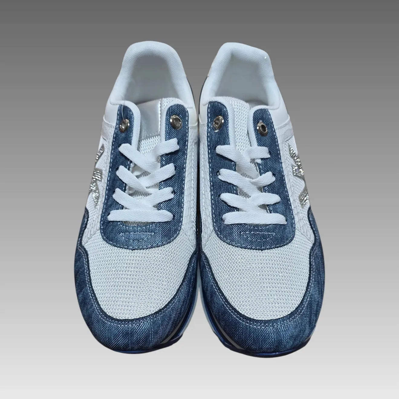 Sneakers Platform Denim Splendi