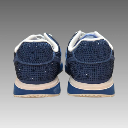 Sneakers Platform Mesh E Strass Splendi