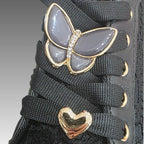 Sneakers Platform Pizzo E Farfalla Gioiello Splendi