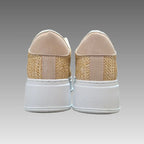 Sneakers Platform Rafia E Ape Gioiello Splendi