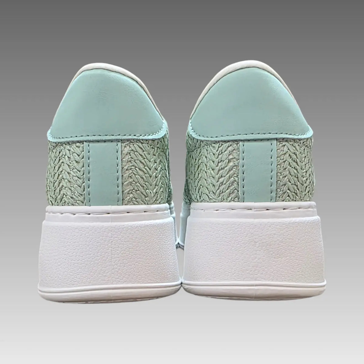 Sneakers Platform Rafia E Fiore Gioiello Splendi