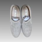Sneakers Platform Slip-On Con Strass Splendi