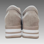 Sneakers Platform Slip-On Con Strass Splendi