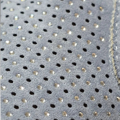 Sneakers Platform Slip-On Con Strass