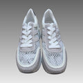 Sneakers Platform Strass Silver Splendi
