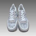 Sneakers Platform Strass Silver Splendi